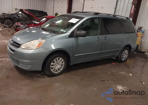 2005 Toyota Sienna Le from USA, damaged, VIN 5TDZA23C25S356976
